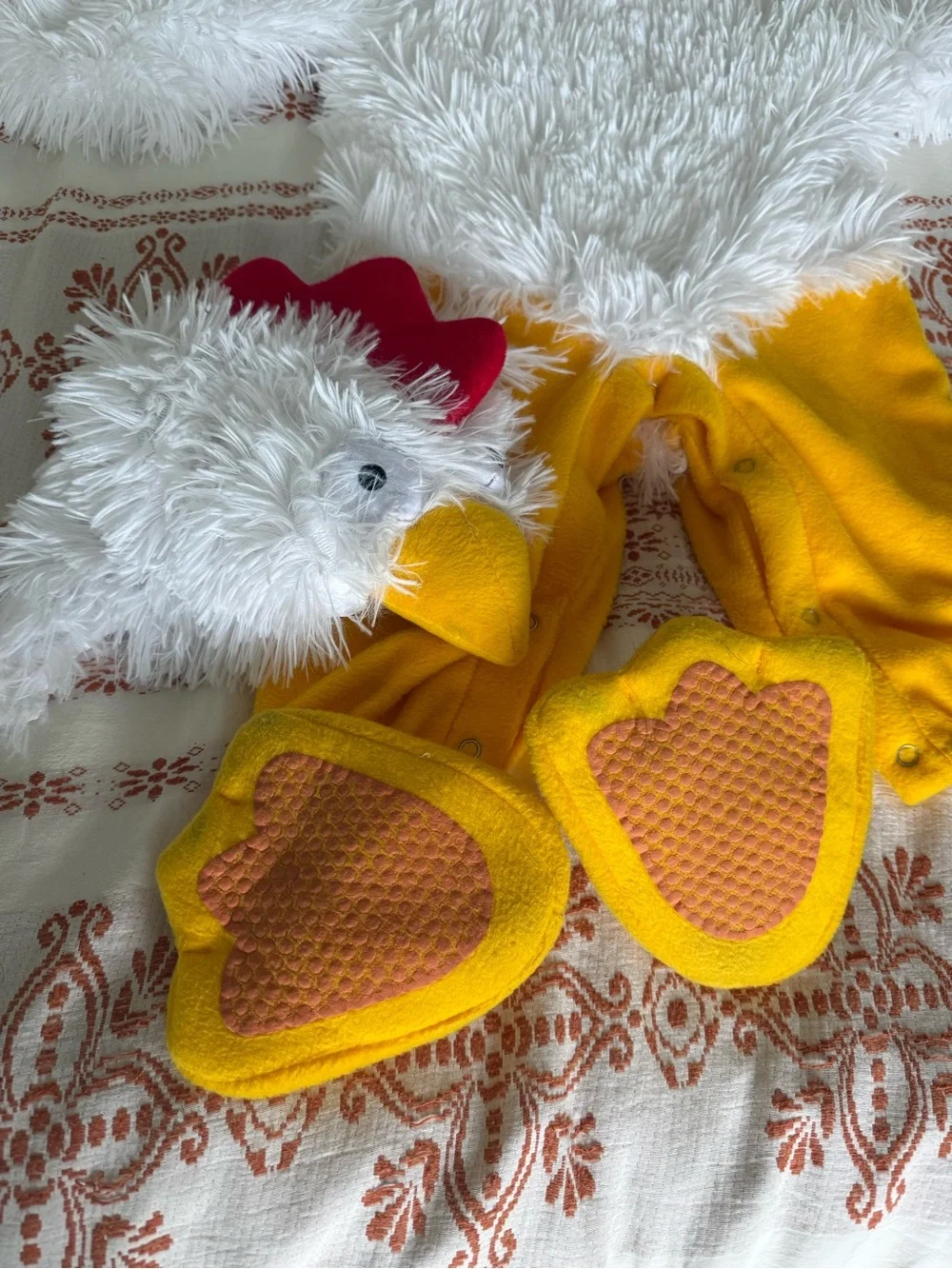 Cluckin' Cutie White Baby Chicken Costume
